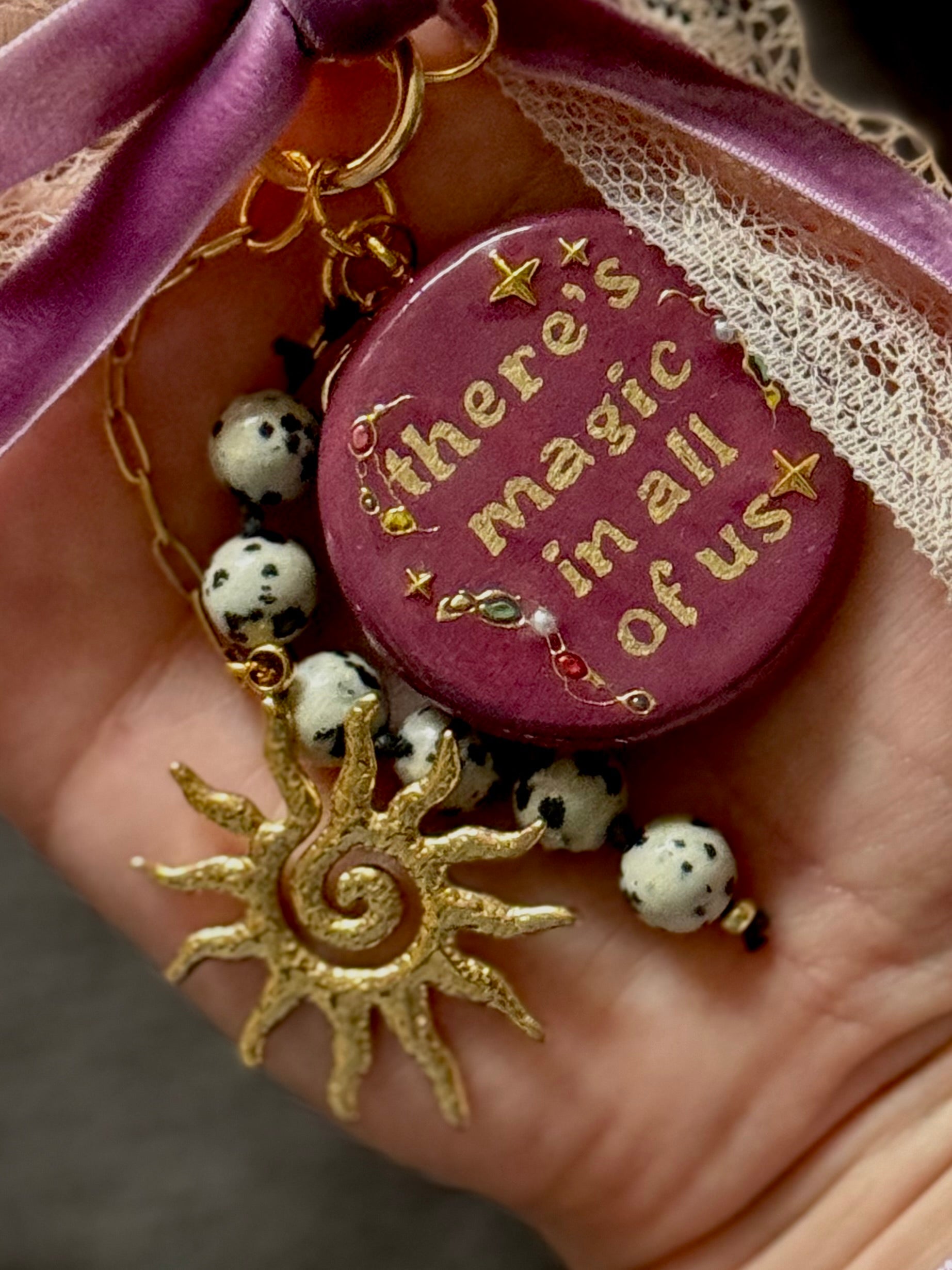 Enchanted Collection | Handbemalte Holz-Bag Charms/Schlüsselanhänger | verschiedene Designs | Handmade by Creative Studio Anniway