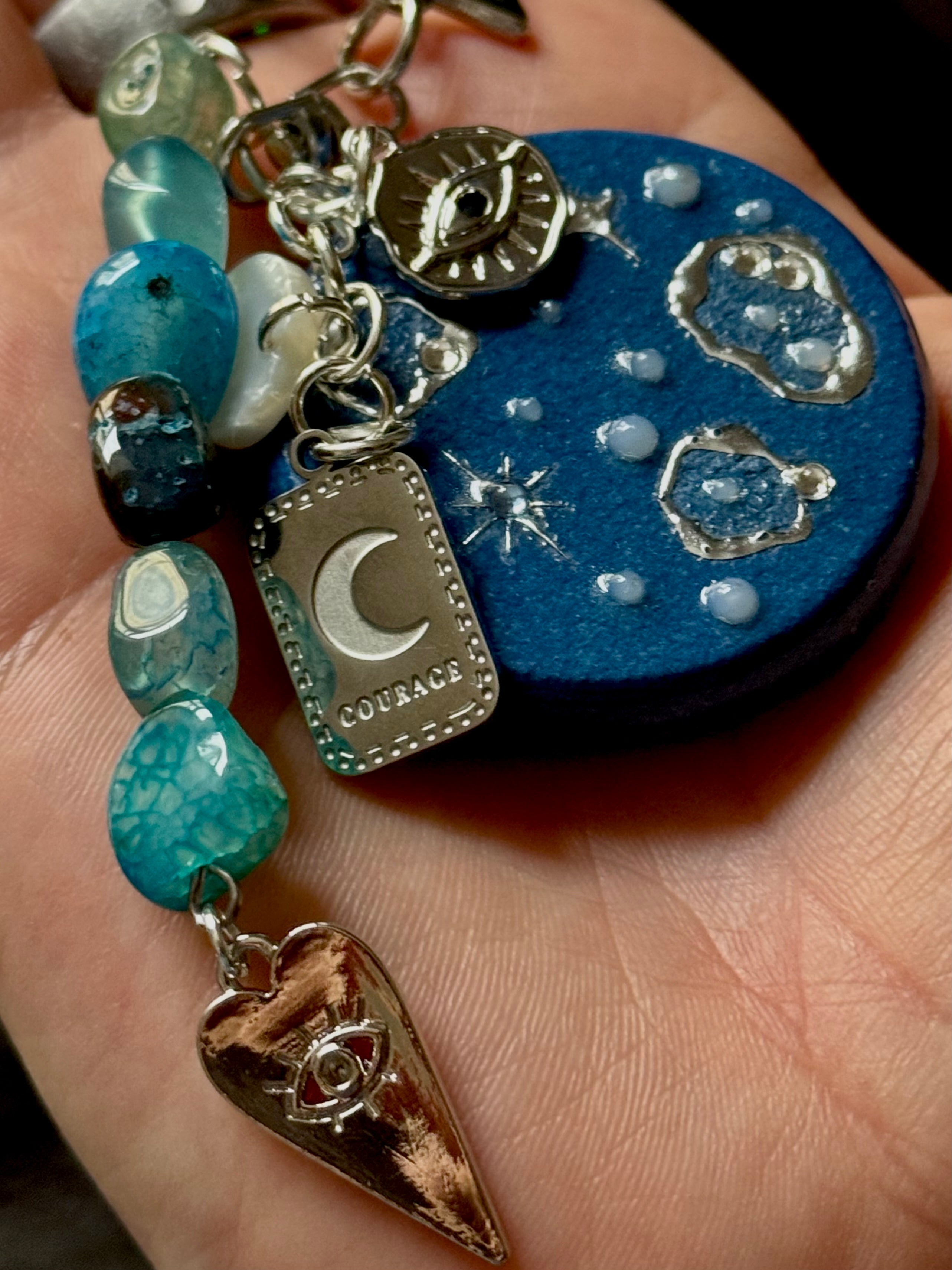 Enchanted Collection | Handbemalte Holz-Bag Charms/Schlüsselanhänger | verschiedene Designs | Handmade by Creative Studio Anniway