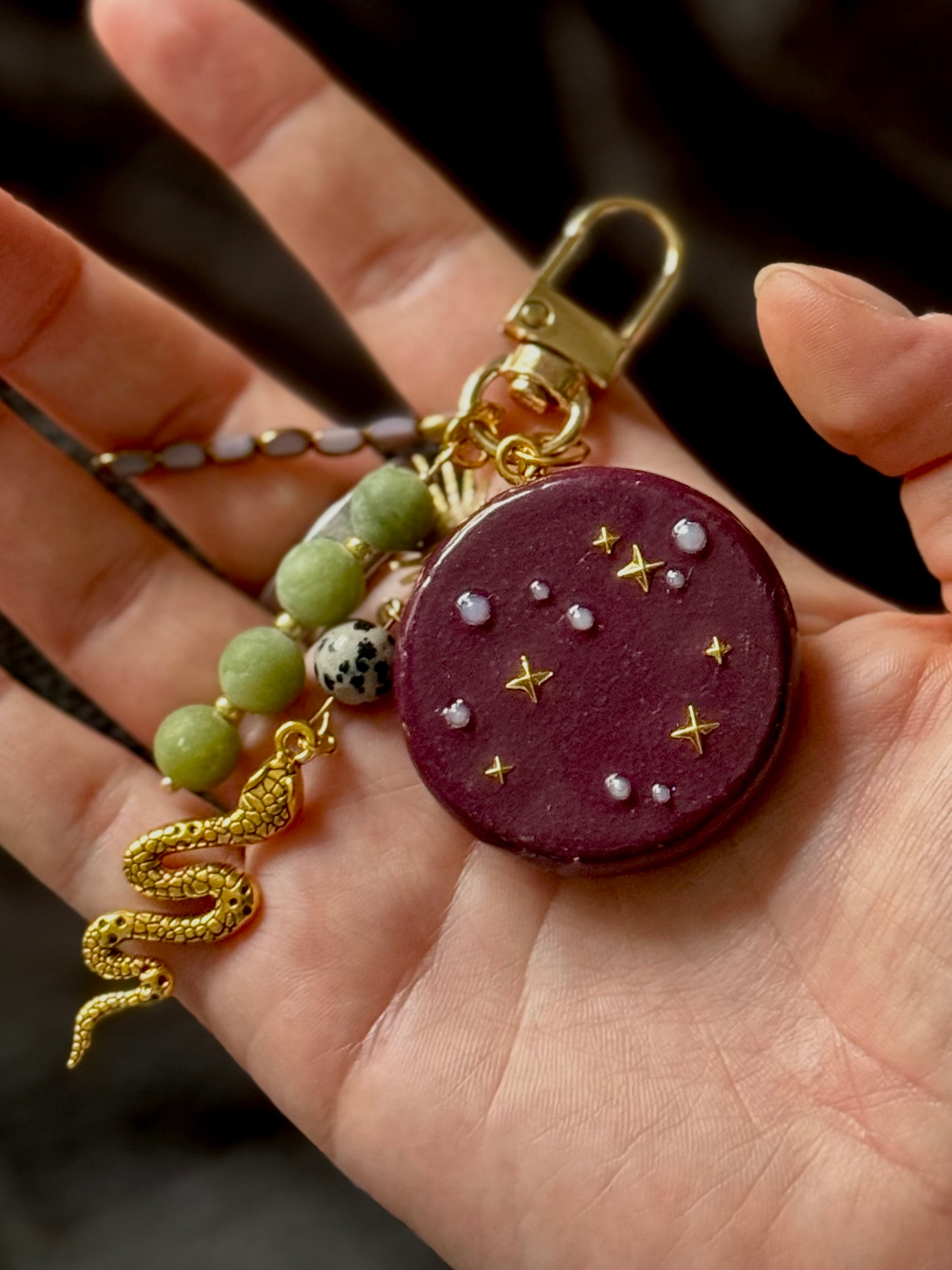 Enchanted Collection | Handbemalte Holz-Bag Charms/Schlüsselanhänger | verschiedene Designs | Handmade by Creative Studio Anniway