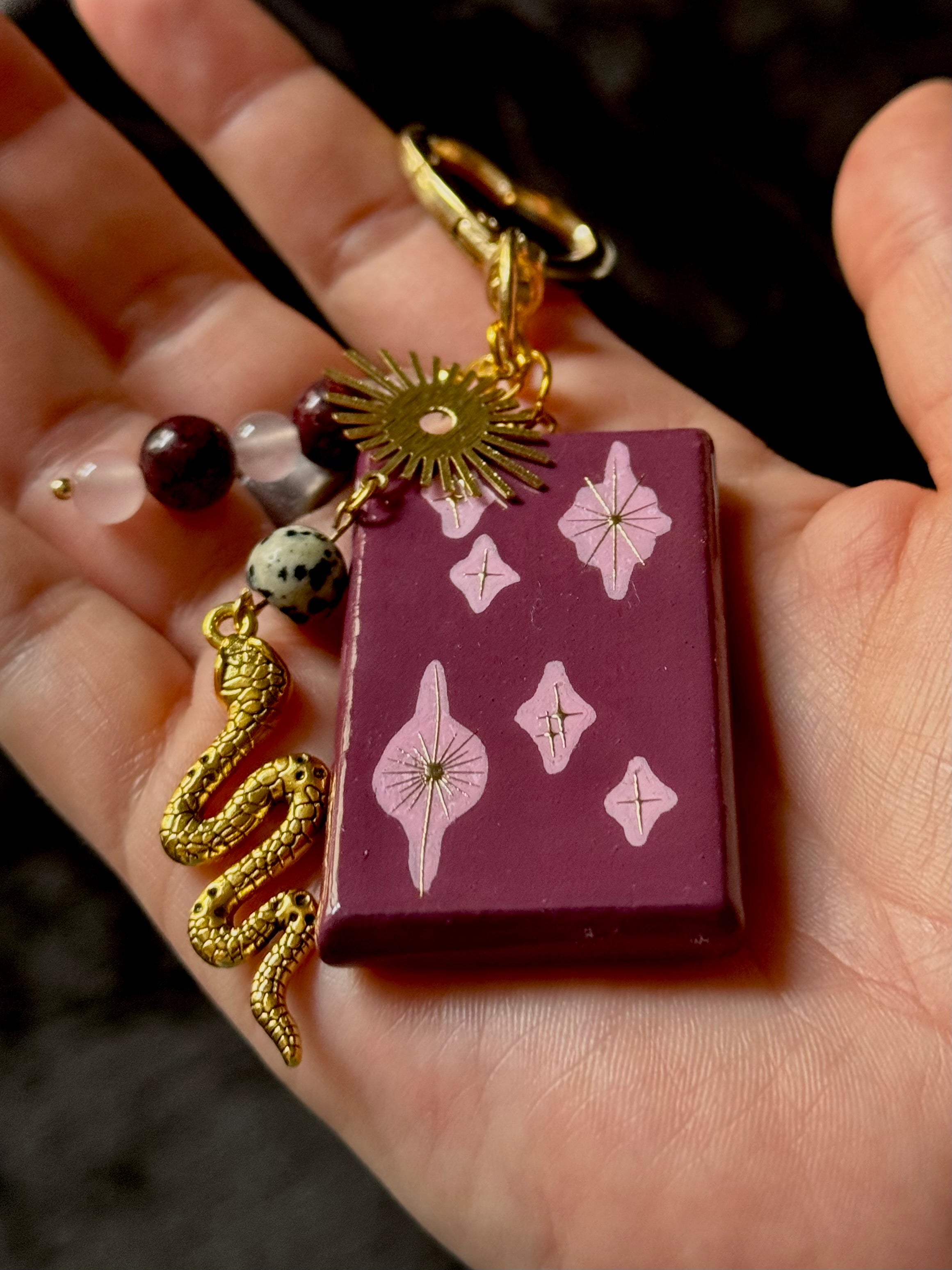 Enchanted Collection | Handbemalte Holz-Bag Charms/Schlüsselanhänger | verschiedene Designs | Handmade by Creative Studio Anniway