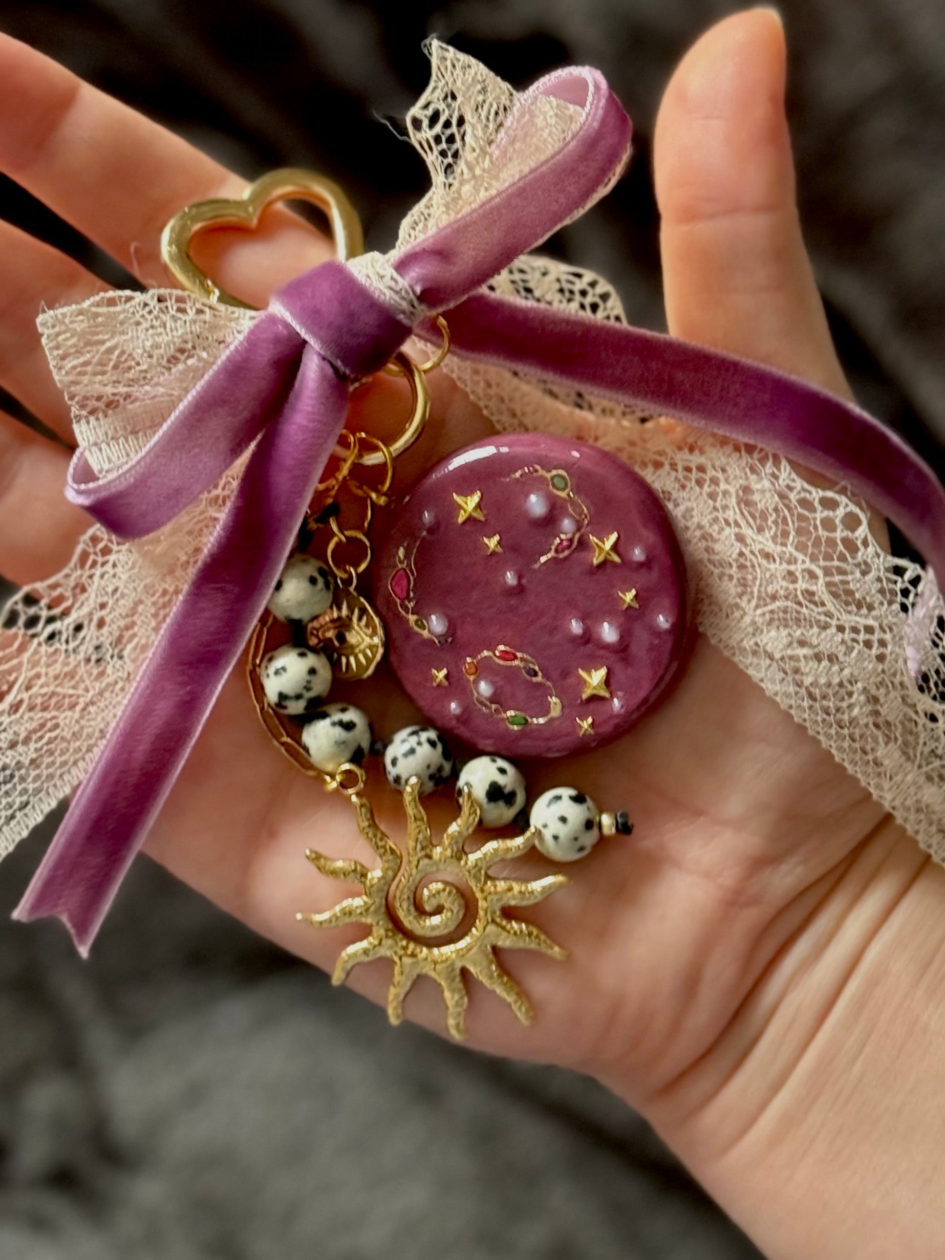 Enchanted Collection | Handbemalte Holz-Bag Charms/Schlüsselanhänger | verschiedene Designs | Handmade by Creative Studio Anniway
