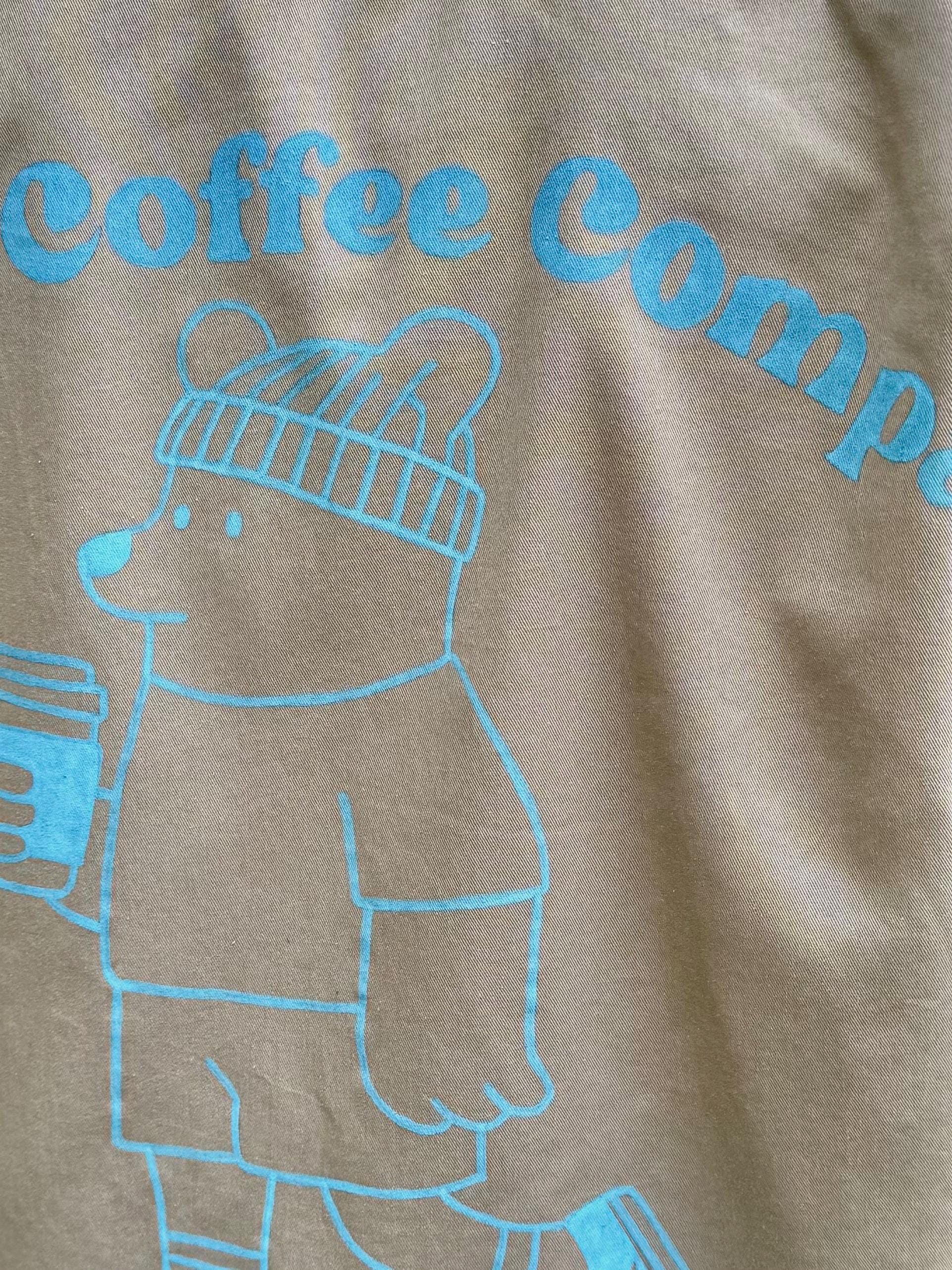 Groovy Coffee Company | Liebevoll handbemaltes Secondhand Dickies Hemd (upcycling) | Handgemachtes Einzelstück von Creative Studio Anniway